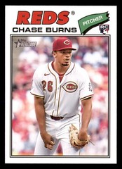 2026 Topps Heritage #212 Chase Burns