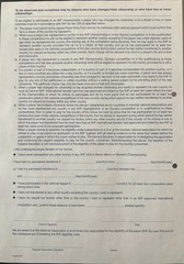 Jaromir Jagr Signed 2002 Olympics IIHF Player Entry Form – Ice Hockey – USA