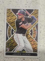 James Wood RC 2025 Topps Black Gold #BG-3 Washington Nationals Rookie