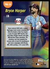 Bryce Harper 2026 Topps #TOG-18 Philadelphia Phillies Titans of the Game