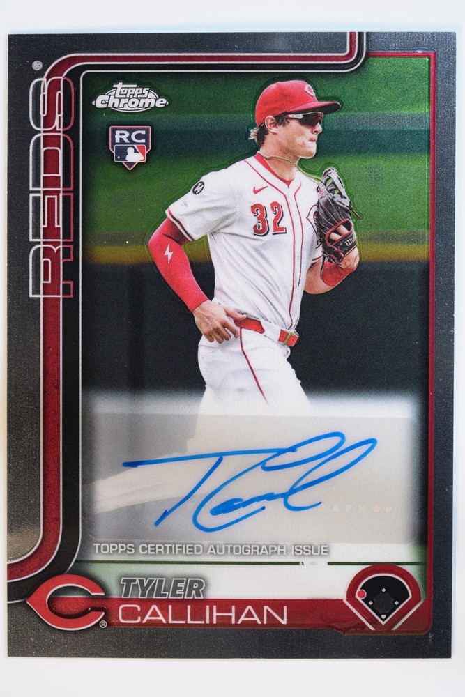 2025 Topps Chrome Update #AC-TC Tyler Callihan Chrome Update Autographs