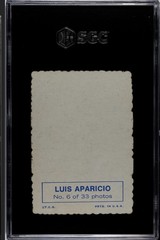 1969 Topps Deckle Edge Luis Aparicio #6 SGC5!White Sox! HOF! 🔥FRESH SLAB🔥