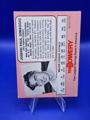 Joe DiMaggio 1972 Bowery Bank #NNO New York Yankees – – A45