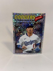 2026 Topps Heritage #268 Hyeseong Kim Chrome Silver Sparkle Refractors