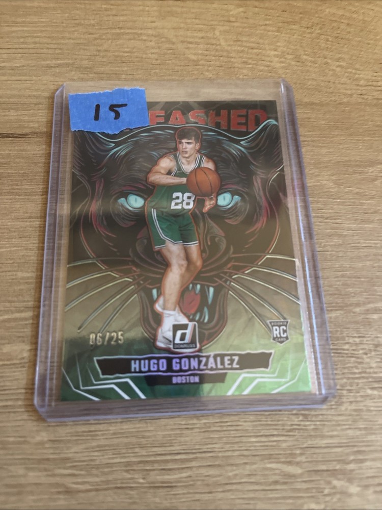 2025-26 Topps – Hugo González #228 Unleashed SSP (RC) 11/25