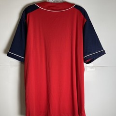 Washington Nationals MLB Majestic Men’s XL Size Red, Blue And White Jersey