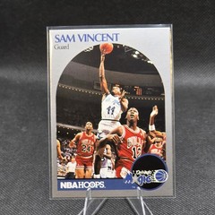 NBA Hoops 1990-91 Sam Vincent/Michael Jordan #223 – Jordan Wearing #12 Jersey