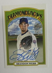 2022 Topps Archives Fan Favorites Brandon Webb Auto