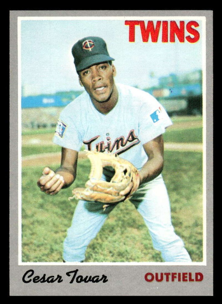 1970 Topps Cesar Tovar Minnesota Twins #25 EX-MT XX3891