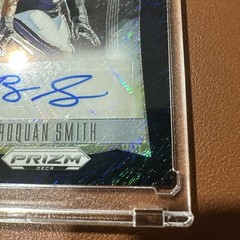 2024 Panini Prizm Deca Prizms Black Shimmer Roquan Smith AUTO 1 of 1