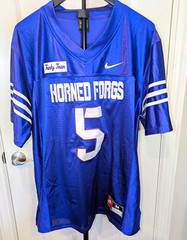 Vintage Nike TCU Horned Frogs LaDainian Tomlinson#5 Football Jersey M Funky Town