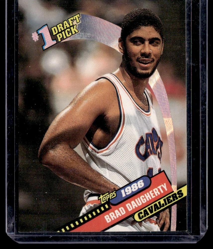 BRAD DAUGHERTY 1993-94 TOPPS ARCHIVES #1 DRAFT PICK MASTER PHOTOS CLEVELAND