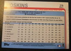 2019 Topps Series 1 Baseball Rhys Hoskins #279 Philadelphia Phillies
