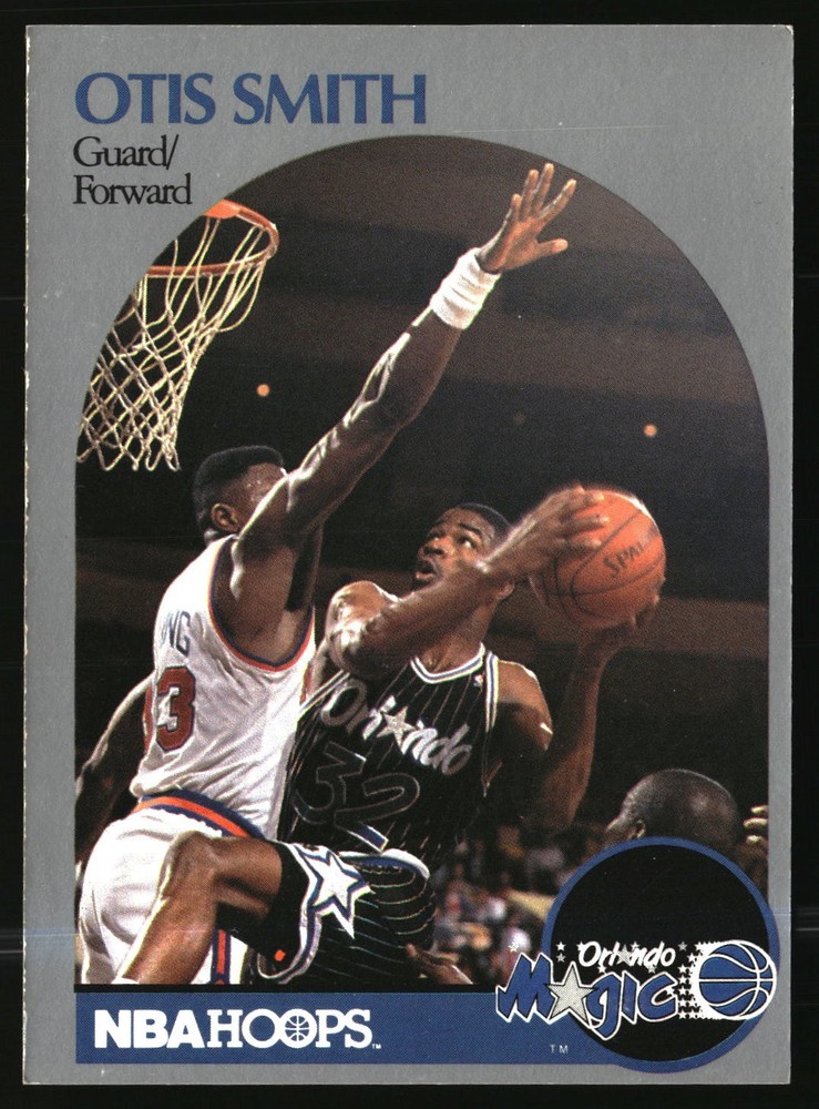 1990-91 Hoops #221 Otis Smith Orlando Magic Free Shipping *L13*