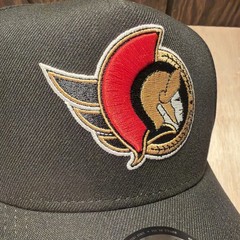 Ottawa Senators Hat New Era 9Forty A Frame Snapback Cap Black 940 NHL Hockey