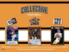 2024 Leaf Collective Football Factory Sealed Jumbo Box