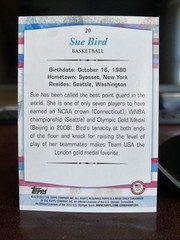 Sue Bird USA Olympic Team 2012 Topps #20 Basketball
