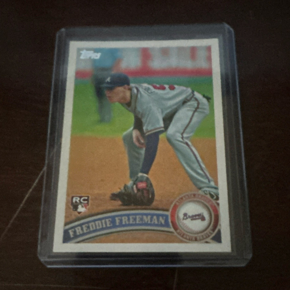 Topps 2011 Topps Freddie Freeman Atlanta Braves Rookie Card #145