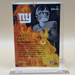 2025 Panini Donruss – Red Hot Rookies Jaxson Dart #RHR-JXD (RC)