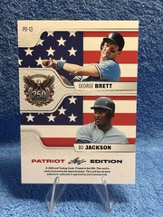 Bo Jackson / George Brett K.C. Royals « Special Release » 2026 Leaf Baseball Card