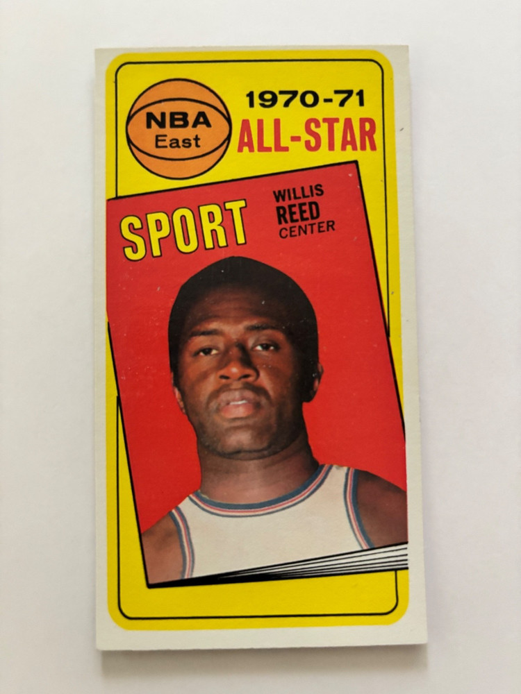 1970-71 Topps Willis Reed #110 New York Knicks BASKETBALL HOF