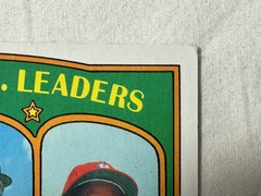 1972 Topps • 1971 N. L. ERA Leaders •Tom Seaver • Dave Roberts • Don Wilson