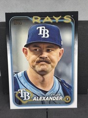 2024 Topps Update Series – Image Variation Tyler Alexander #US235 Golden Mirror