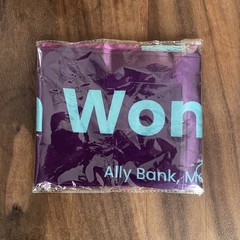 New PWHL Takeover Tour Detroit 1/3/26 Ally Bank Scarf Promotional Giveaway