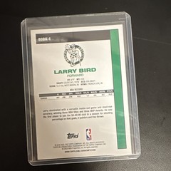 Topps 2025-26 Larry Bird Boston Celtics #80BK-1 1980-81 Topps Insert