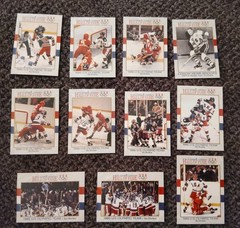 1991 Impel US Olympic Hall of Fame 1980 USA Hockey Team Complete 11 card set