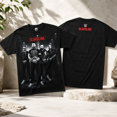 WWE The Bloodline Photo Black Shirt 2026 Fan Tee Size S-4XL