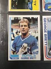 1979-80-81-82 Topps George Brett #330 #450 #1 #401 #700 #96 #200 #201 #549 NM