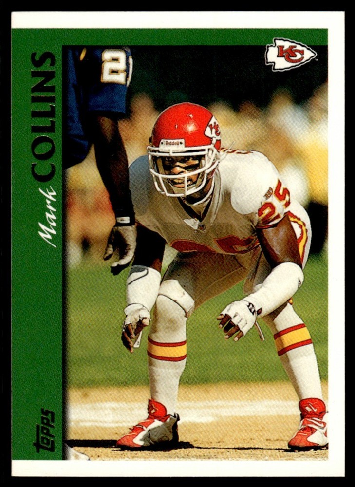 1997 Topps Mark Collins Kansas City Chiefs #198 18922