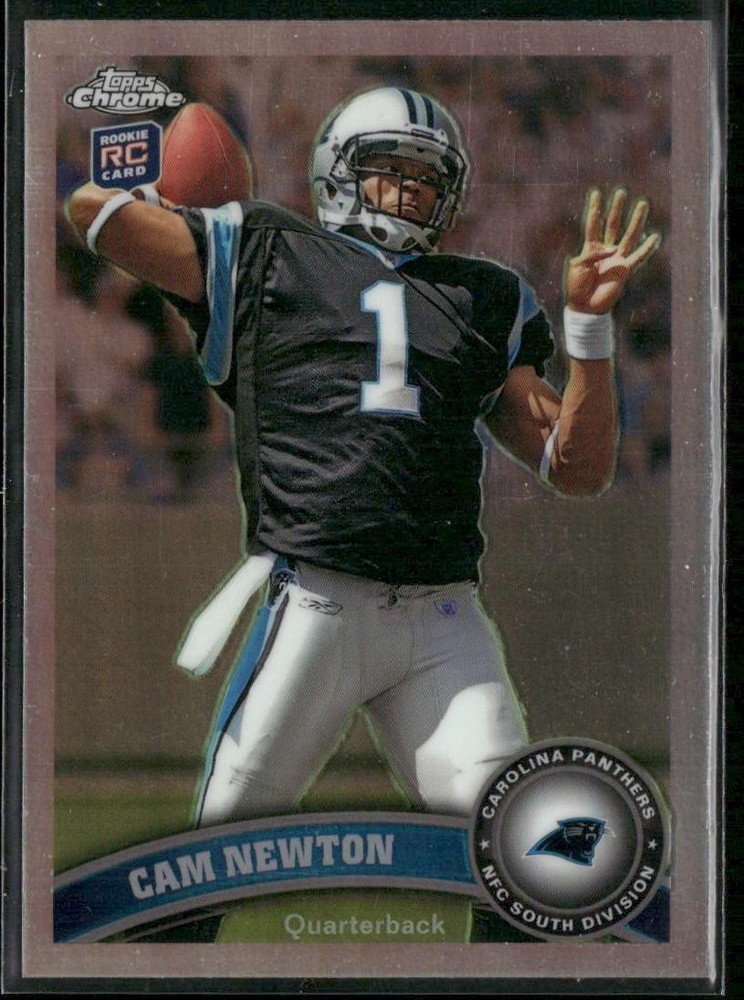 2011 Topps Chrome #1 Cam Newton Refractors RC