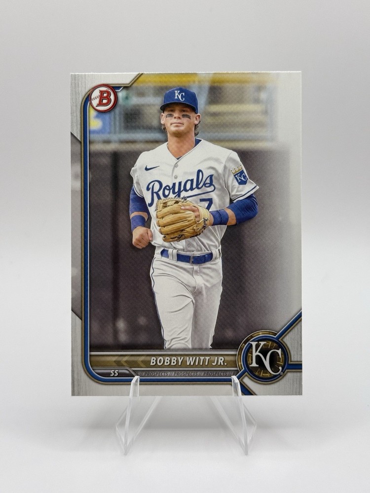 2022 Bowman Prospect Bobby Witt Jr ROOKIE RC #BP-146 Kansas City Royals