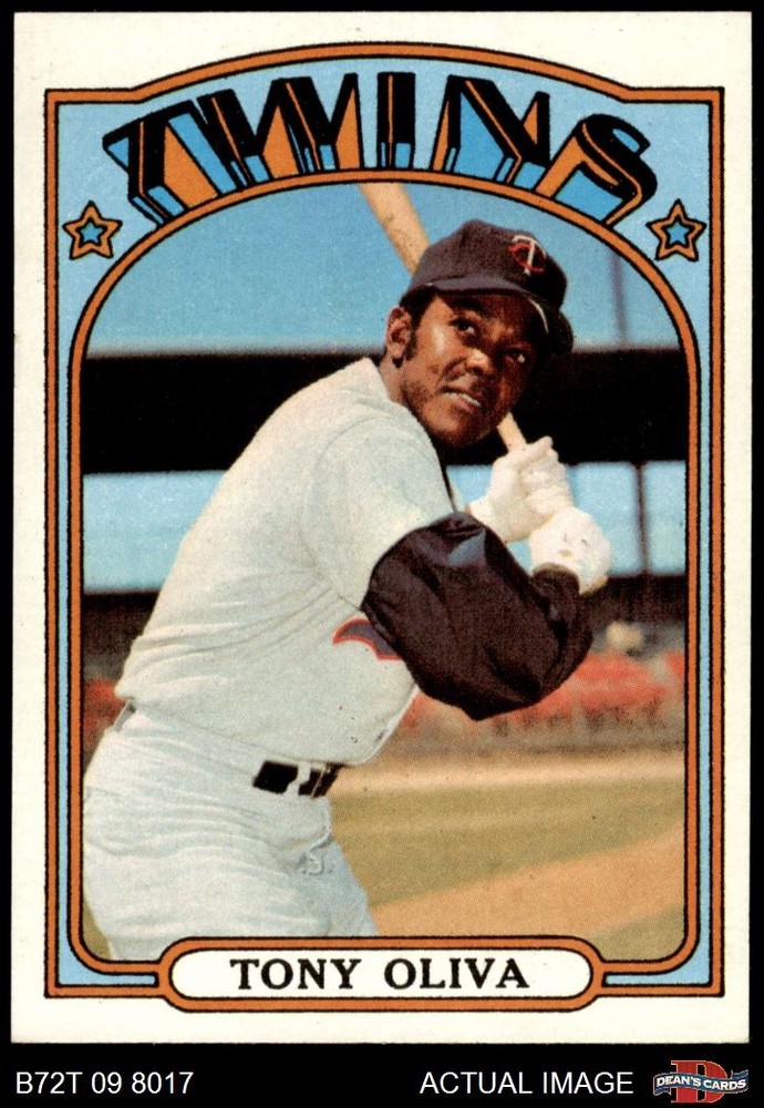 1972 Topps #400 Tony Oliva Twins HOF 7.5 – NM+