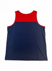 Majestic Atlanta Braves Navy and Red Logo Tank Top Size Large