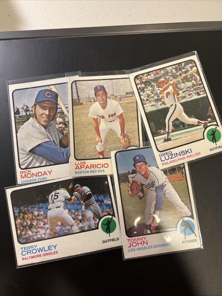 1973 Topps VINTAGE STARS (5-CARD LOT) *READ DESCRIPTION for EACH CARD!!