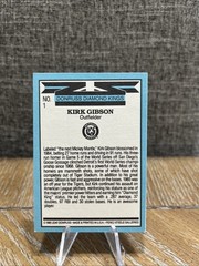 1986 Donruss – Diamond Kings Kirk Gibson #1