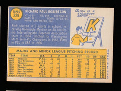 1970 Topps Rich Robertson #229 Giants