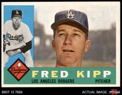 1960 Topps #202 Fred Kipp Dodgers 6 – EX/MT
