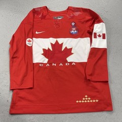 Canada Hockey Jersey Mens Large Red Nike Sherwin Williams IIHF National Team