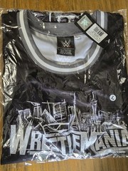 OFFICIAL WWE WRESTLEMANIA 42 Fashion Basketball Jersey LARGE Black Las Vegas
