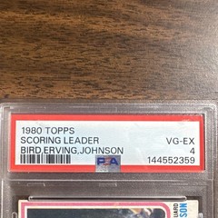 1980-81 Topps Magic Johnson, Larry Bird, Julius Erving #139-174-34 (RC)