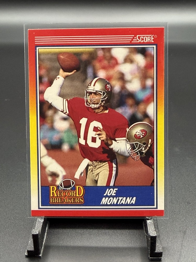 1990 Score #594 Joe Montana