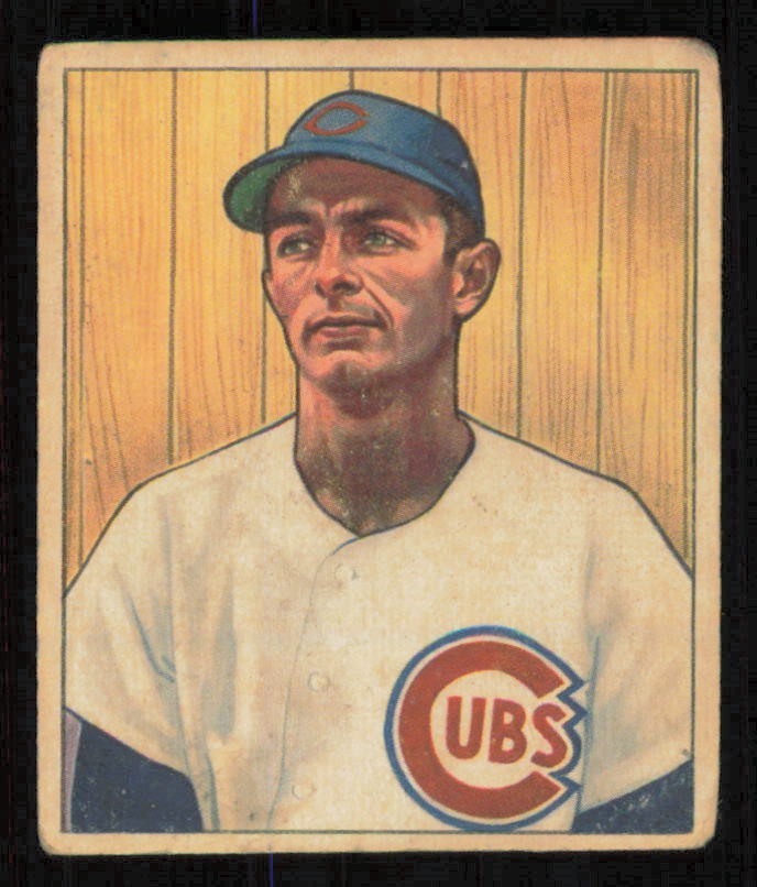 1950 Bowman #115 Roy Smalley Chicago Cubs VG