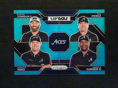4Aces 2024 Panini Prizm LIV Golf #56 Team Card Teal Prizm /199