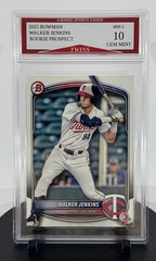 2025 Bowman Walker Jenkins Twins Rookie Prospect Card #BP-1 Gem Mint 10