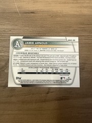 2025 Bowman Draft Chrome Jamie Arnold Athletics Green #BDC-30 /99