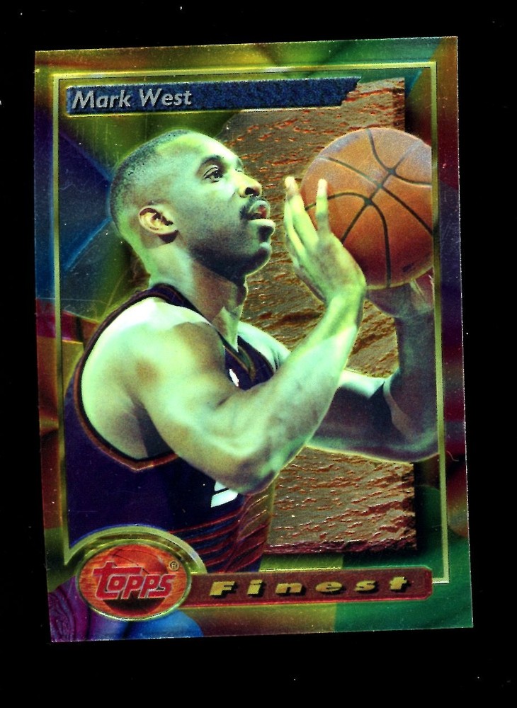 1993-94 Topps Finest #9 Mark West Phoenix Suns QTY